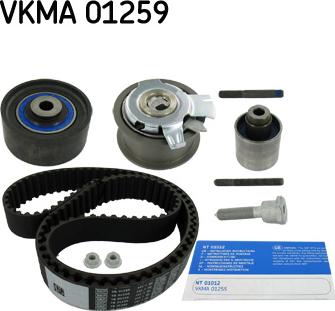 SKF VKMA 01259 - Timing Belt Set www.parts5.com