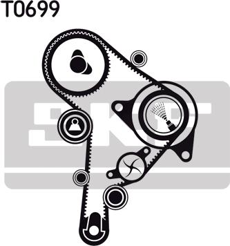 SKF VKMA 01251 - Timing Belt Set www.parts5.com