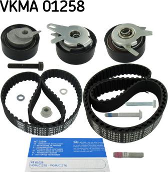 SKF VKMA 01258 - Timing Belt Set www.parts5.com