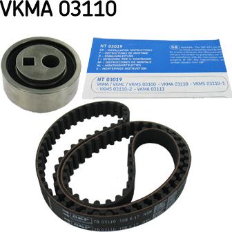 SKF VKMA 03110 - Timing Belt Set www.parts5.com