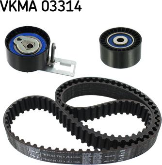 SKF VKMA 03314 - Timing Belt Set www.parts5.com