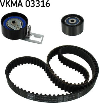 SKF VKMA 03316 - Timing Belt Set www.parts5.com