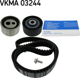 SKF VKMA 03244 - Комплект ангренажен ремък www.parts5.com