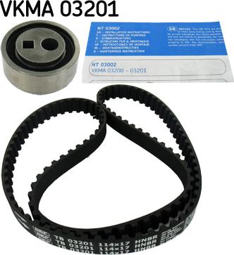 SKF VKMA 03201 - Timing Belt Set www.parts5.com