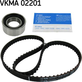 SKF VKMA 02201 - Timing Belt Set www.parts5.com