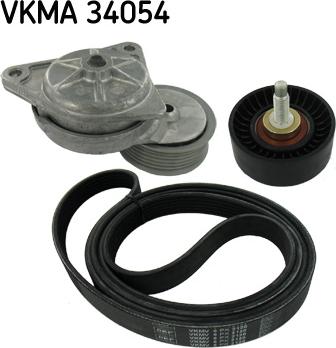 SKF VKMA 34054 - V-Ribbed Belt Set www.parts5.com