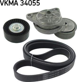 SKF VKMA 34055 - V-Ribbed Belt Set www.parts5.com