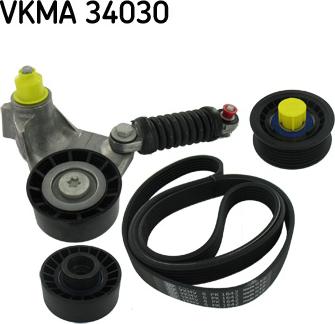 SKF VKMA 34030 - V-Ribbed Belt Set www.parts5.com