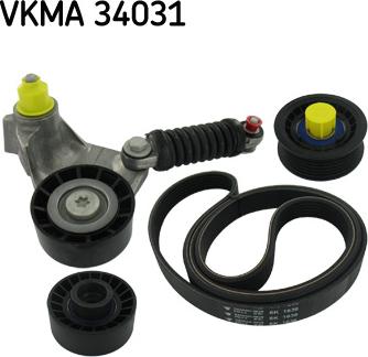 SKF VKMA 34031 - V-Ribbed Belt Set www.parts5.com