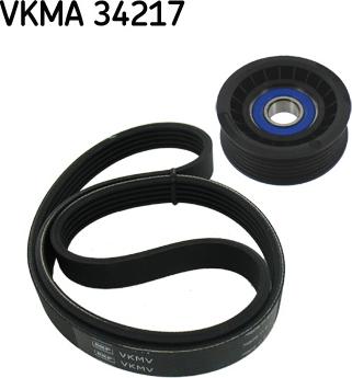 SKF VKMA 34217 - V-Ribbed Belt Set www.parts5.com