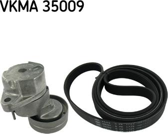SKF VKMA 35009 - V-Ribbed Belt Set www.parts5.com