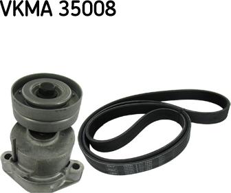 SKF VKMA 35008 - V-Ribbed Belt Set www.parts5.com
