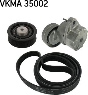 SKF VKMA 35002 - V-Ribbed Belt Set www.parts5.com