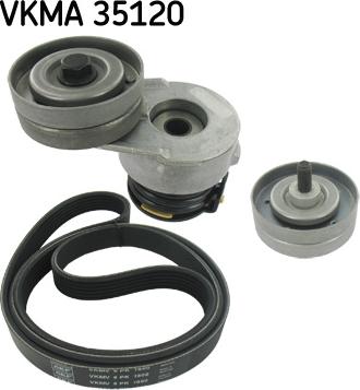 SKF VKMA 35120 - Поликлиновый ременный комплект www.parts5.com