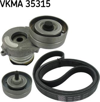 SKF VKMA 35315 - V-Ribbed Belt Set www.parts5.com