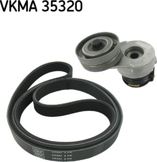 SKF VKMA 35320 - V-Ribbed Belt Set www.parts5.com