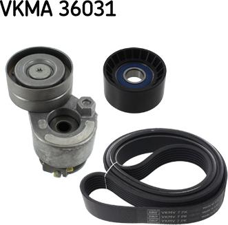 SKF VKMA 36031 - V-Ribbed Belt Set www.parts5.com