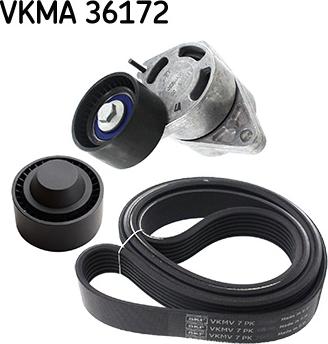 SKF VKMA 36172 - V-Ribbed Belt Set www.parts5.com