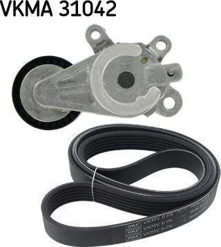 SKF VKMA 31042 - V-Ribbed Belt Set www.parts5.com