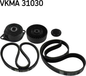SKF VKMA 31030 - V-Ribbed Belt Set www.parts5.com