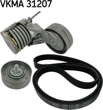SKF VKMA 31207 - V-Ribbed Belt Set www.parts5.com
