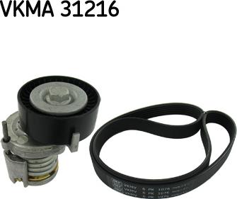 SKF VKMA 31216 - V-Ribbed Belt Set www.parts5.com
