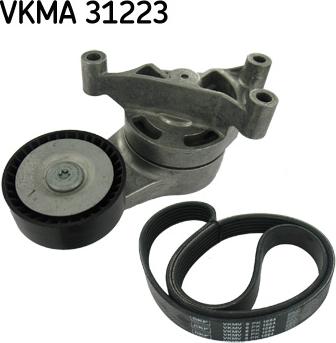 SKF VKMA 31223 - Поликлиновый ременный комплект www.parts5.com
