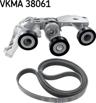 SKF VKMA 38061 - V-Ribbed Belt Set www.parts5.com