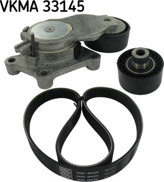 SKF VKMA 33145 - V-Ribbed Belt Set www.parts5.com