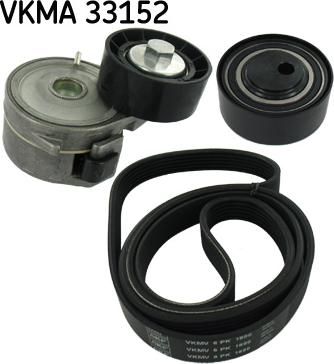 SKF VKMA 33152 - V-Ribbed Belt Set www.parts5.com