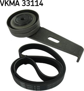 SKF VKMA 33114 - V-Ribbed Belt Set www.parts5.com