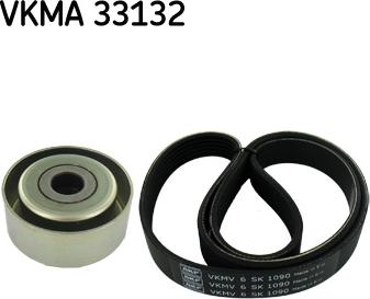 SKF VKMA 33132 - V-Ribbed Belt Set www.parts5.com