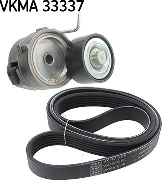 SKF VKMA33337 - V-Ribbed Belt Set www.parts5.com