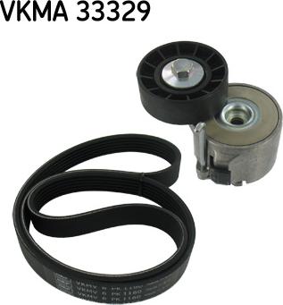 SKF VKMA 33329 - V-Ribbed Belt Set www.parts5.com