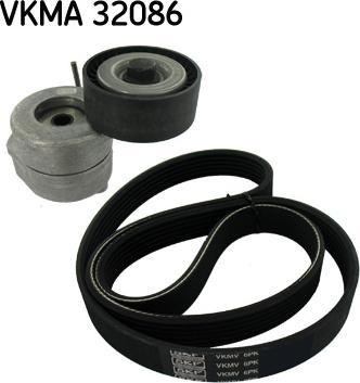 SKF VKMA 32086 - V-Ribbed Belt Set www.parts5.com