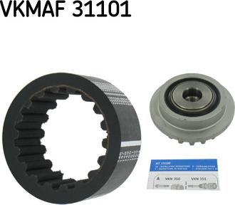 SKF VKMAF 31101 - Flexible Coupling Sleeve Kit www.parts5.com