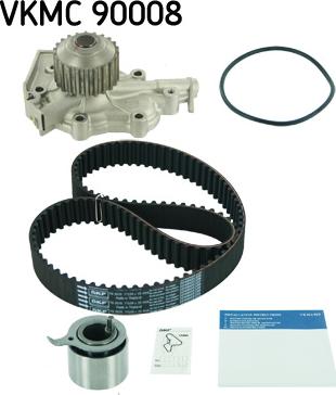 SKF VKMC 90008 - Water Pump & Timing Belt Set www.parts5.com