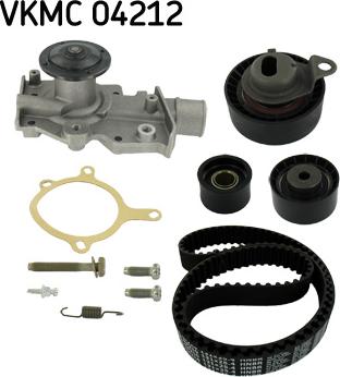 SKF VKMC 04212 - Water Pump & Timing Belt Set www.parts5.com
