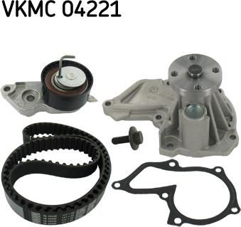 SKF VKMC 04221 - Water Pump & Timing Belt Set www.parts5.com