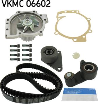 SKF VKMC 06602 - Water Pump & Timing Belt Set www.parts5.com