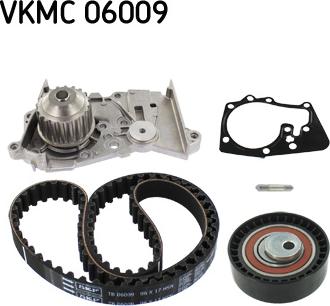 SKF VKMC 06009 - Water Pump & Timing Belt Set www.parts5.com