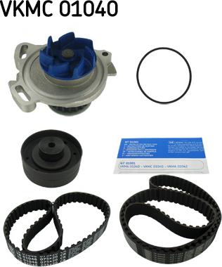SKF VKMC 01040 - Water Pump & Timing Belt Set www.parts5.com