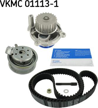 SKF VKMC 01113-1 - Water Pump & Timing Belt Set www.parts5.com