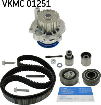 SKF VKMC 01251 - Water Pump & Timing Belt Set www.parts5.com