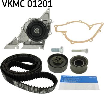 SKF VKMC 01201 - Water Pump & Timing Belt Set www.parts5.com