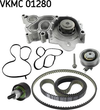 SKF VKMC 01280 - Water Pump & Timing Belt Set www.parts5.com