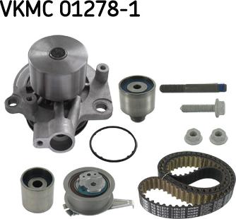 SKF VKMC 01278-1 - Water Pump & Timing Belt Set www.parts5.com