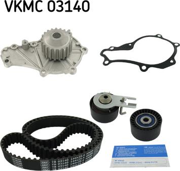 SKF VKMC 03140 - Water Pump & Timing Belt Set www.parts5.com