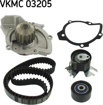 SKF VKMC 03205 - Water Pump & Timing Belt Set www.parts5.com