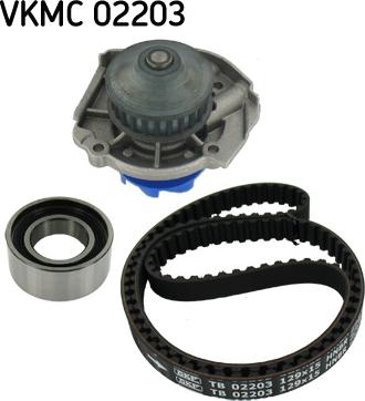 SKF VKMC 02203 - Water Pump & Timing Belt Set www.parts5.com